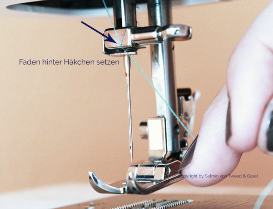 Schone Nahmaschine Faden Einfadeln Singer Ebenbild