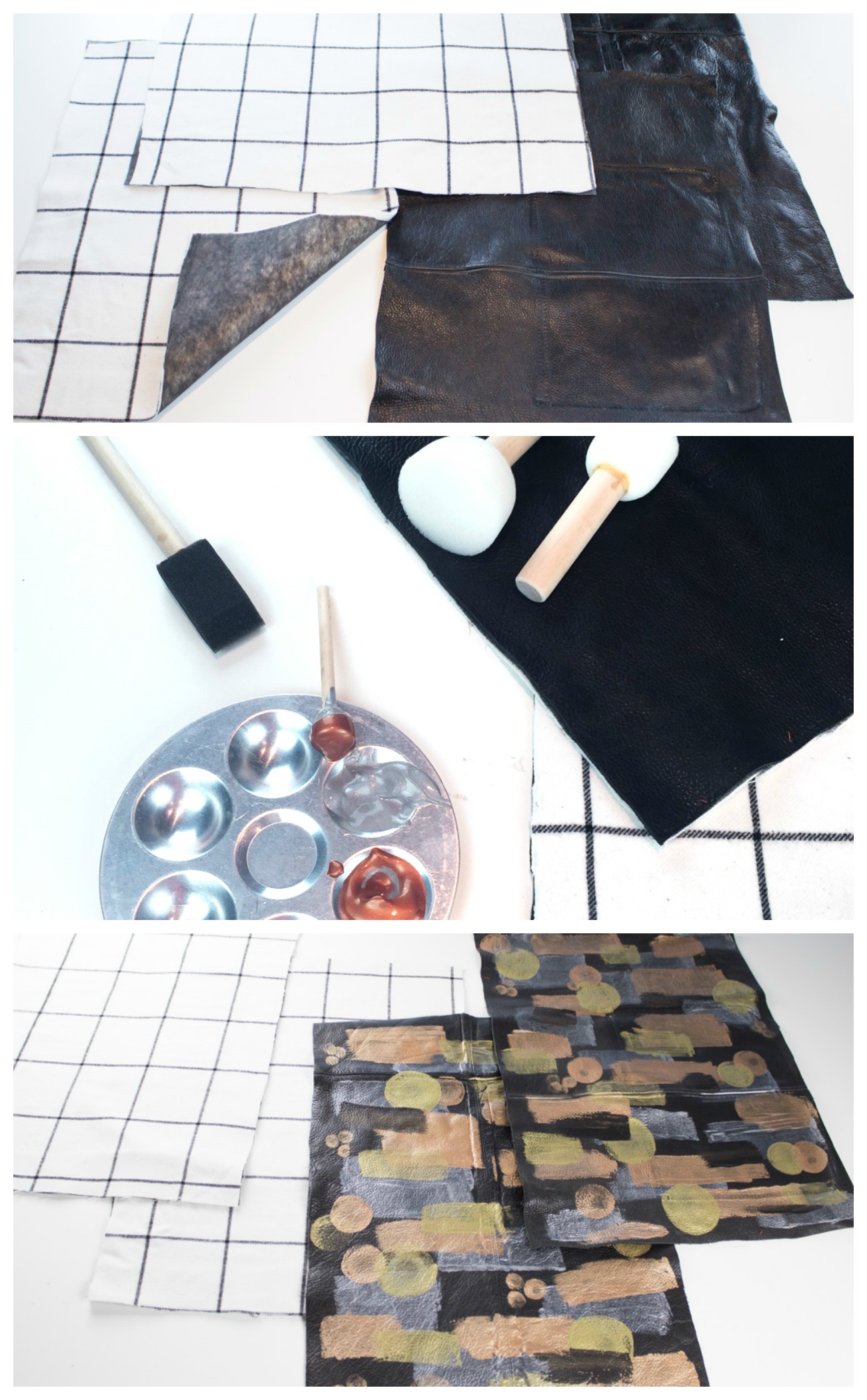 Fold-Over Clutch Refashion by Tweed and Greet