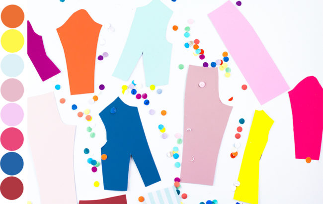 12 Colours of Handmade Fashion bunte Schnittmuster - Tweed & Greet