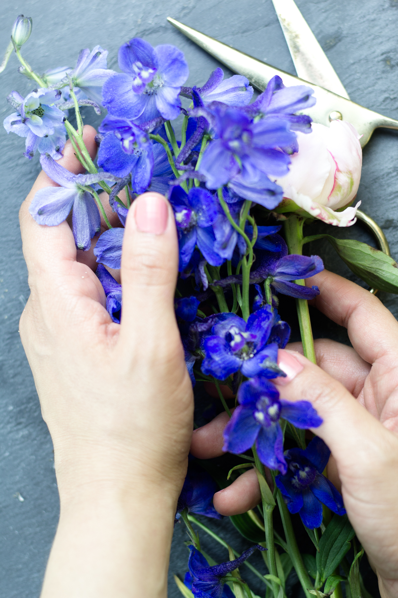 Hände und Blumen - Tweed & Greet
