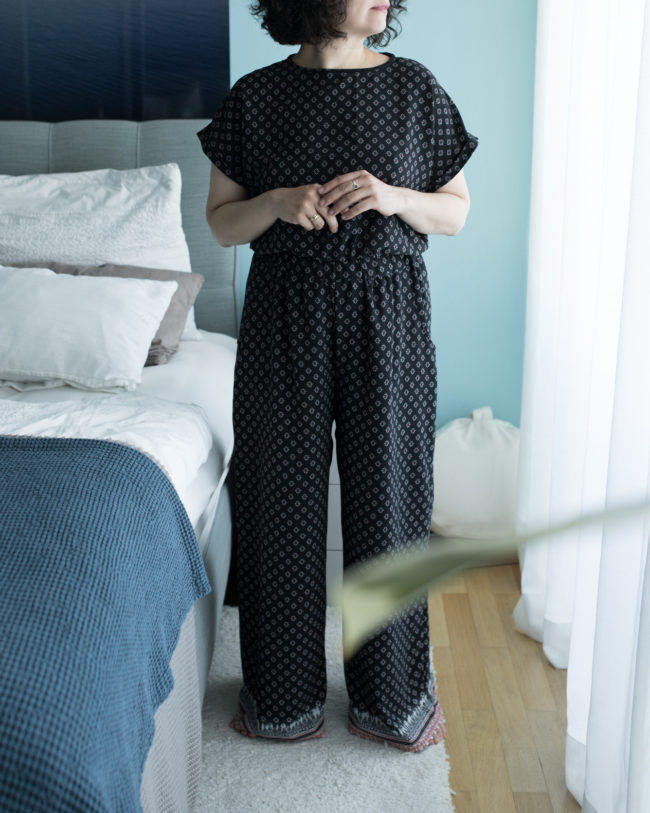 Pyjama nähen - Tweed & Greet