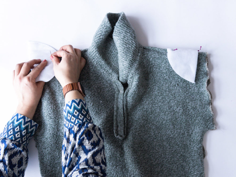 Pullover Upcycling: Trendy Pullunder aus altem Pulli - Tweed & Greet